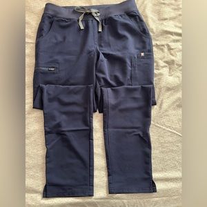 Figs women’s navy Yola - tall skinny scrub pants 2.0